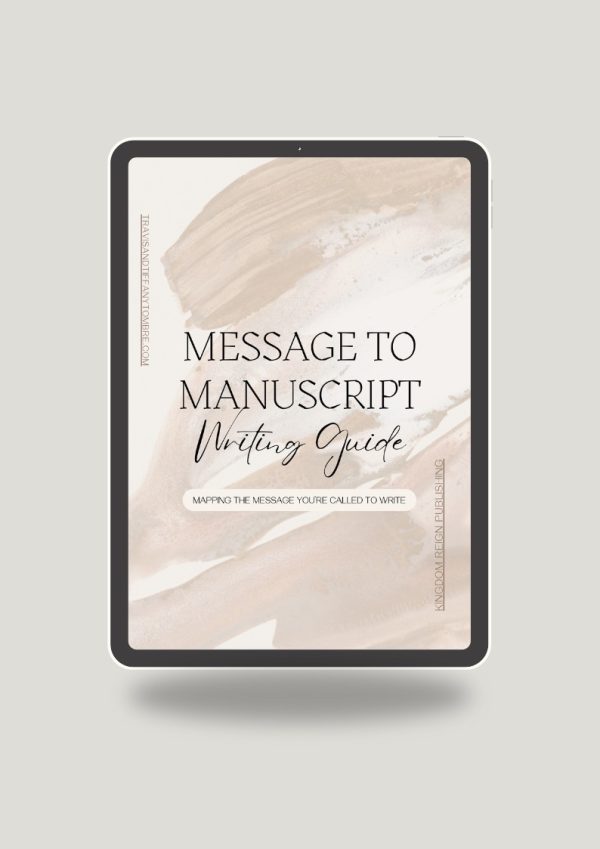 Writing Guide Mockup - 4 Message to Manuscript Writing Guide
